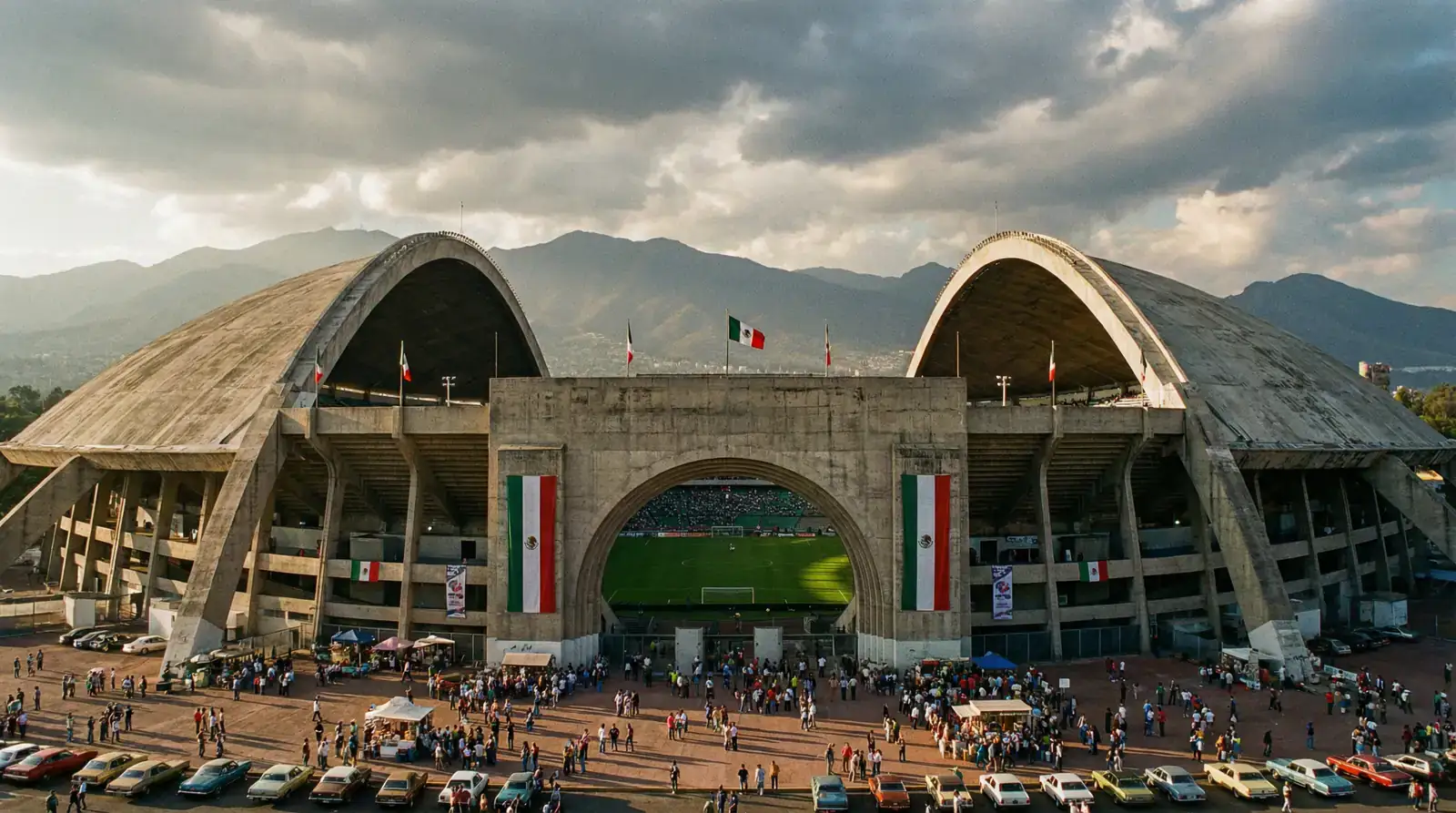 Estadio Azteca v Mexico Cityju, prizorišče odprtja svetovnega prvenstva 2026