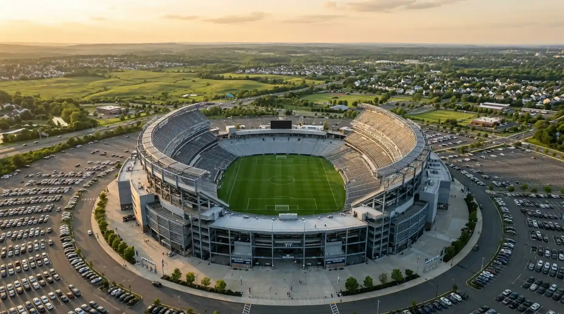 MetLife Stadium v East Rutherfordu, prizorišče finala svetovnega prvenstva 2026