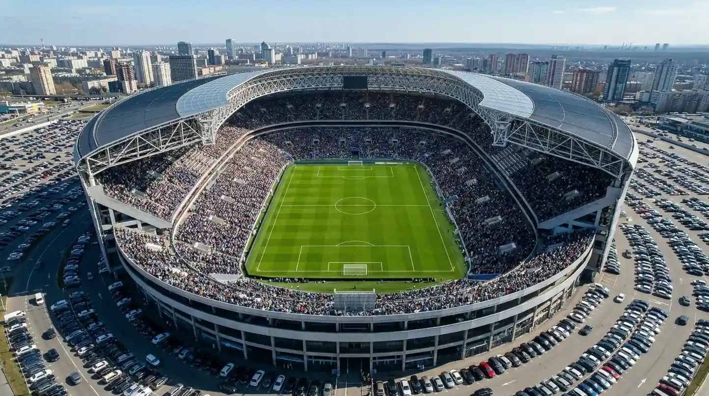 Pregled stadionov svetovnega prvenstva 2026 v ZDA, Mehiki in Kanadi z oznakami mest in kapacitet